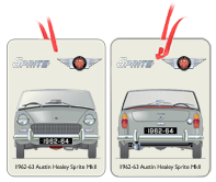 Austin Healey Sprite MkII 1962-64 Air Freshener